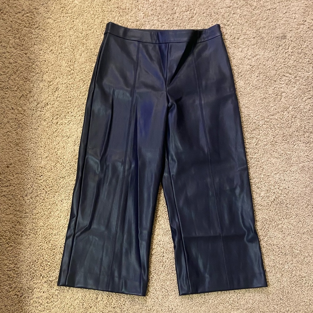 Ann Taylor faux leather pants